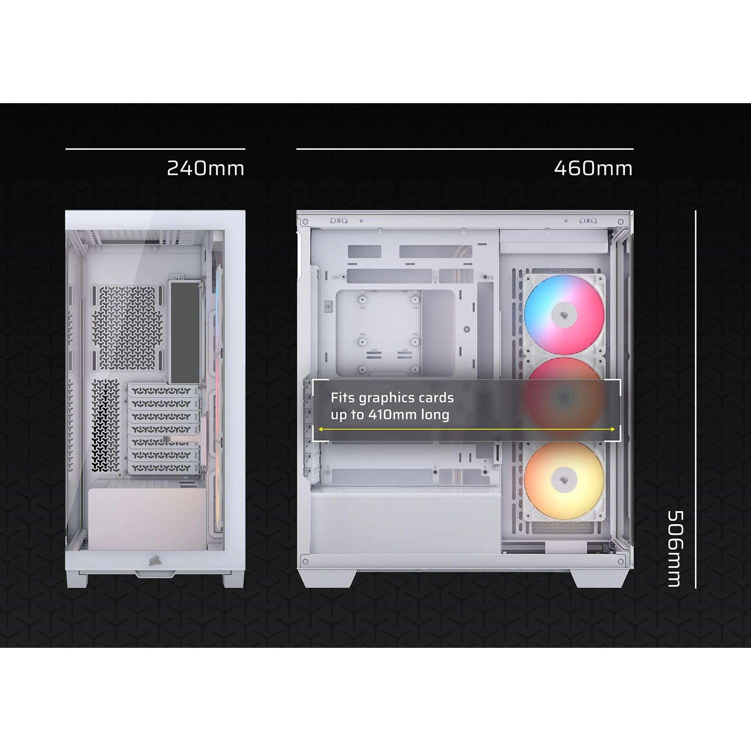 Корпус без блока питания Corsair CC-9011323-WW