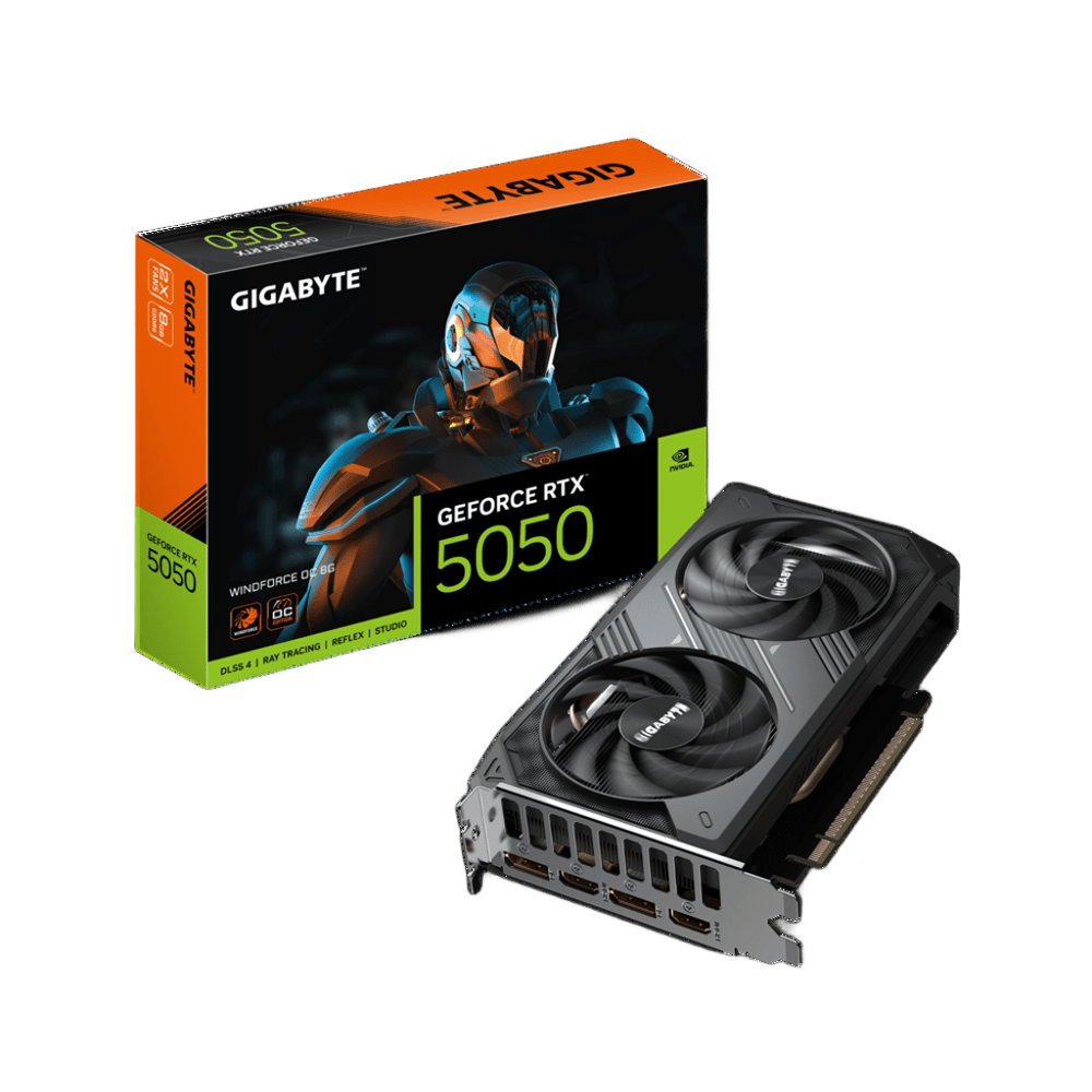 Видеокарта GIGABYTE GV-N5050WF2OC-8GD