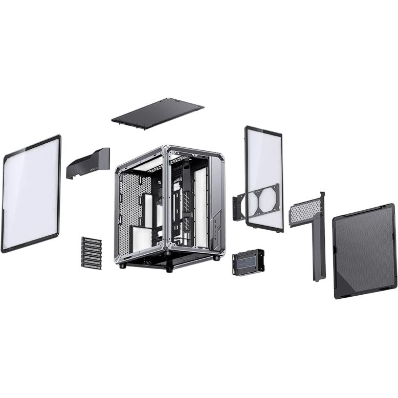 Корпус без блока питания JONSBO X400 Pro Grey